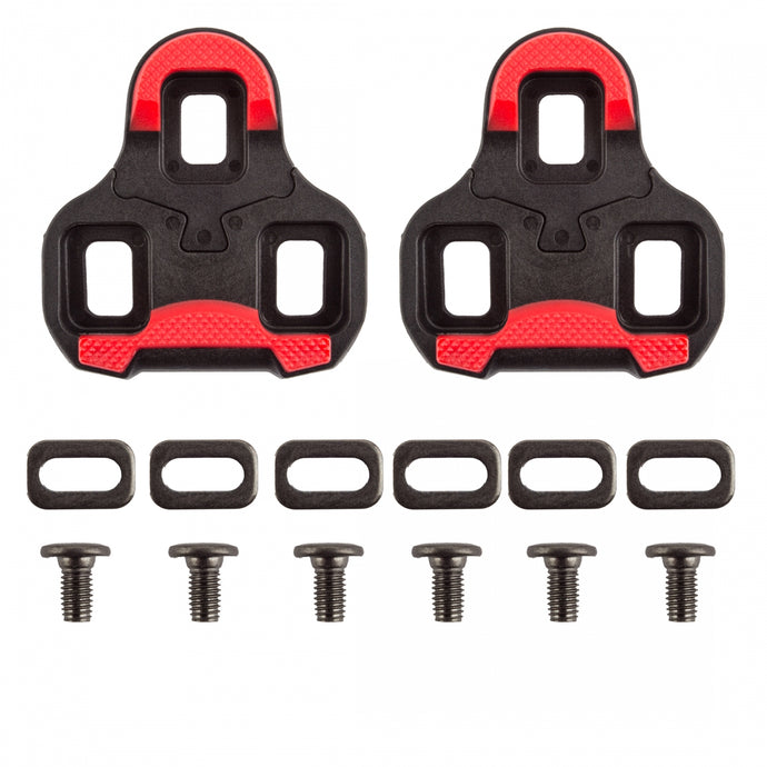 ORIGIN8 Split 9 KEO Road Cleats Black/Red