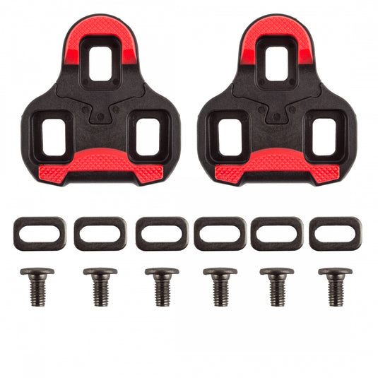 ORIGIN8 Split 9 KEO Road Cleats Black/Red