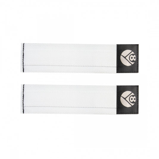 ORIGIN8 Pro-Grip II Straps White for Bicycle Pedals