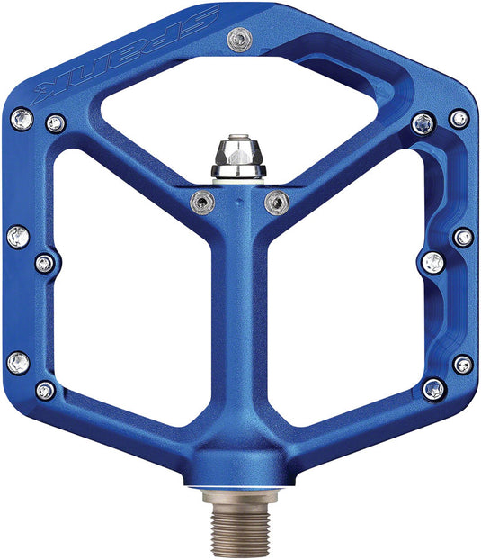 Spank Oozy Pedals - Platform, Aluminum, 9/16", Blue