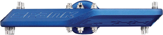Spank Oozy Pedals - Platform, Aluminum, 9/16", Blue