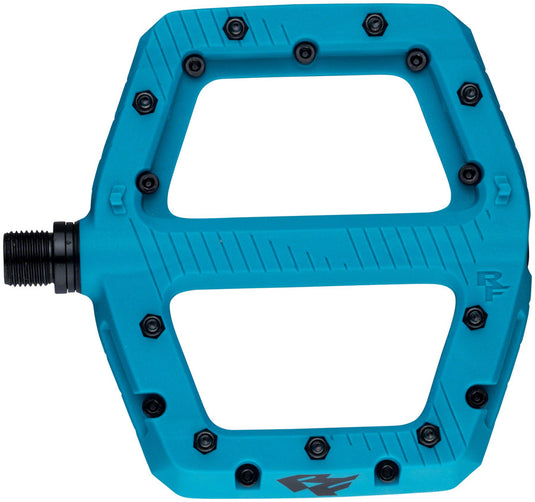 Race Face Chester Composite Pedals, Large, Turquoise