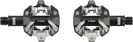LOOK X-TRACK Pedals - Dual Sided Clipless, Chromoly, 9/16