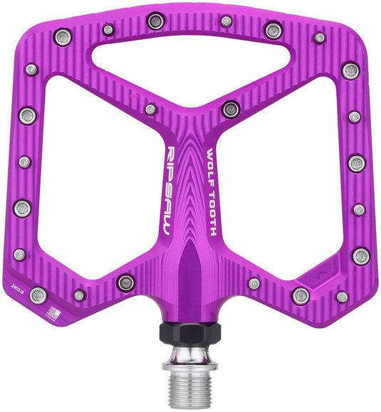 Wolf Tooth Components Ripsaw Platform Pedal - Ultraviolet Purple
