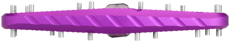 Load image into Gallery viewer, Wolf Tooth Components Ripsaw Platform Pedal - Ultraviolet Purple
