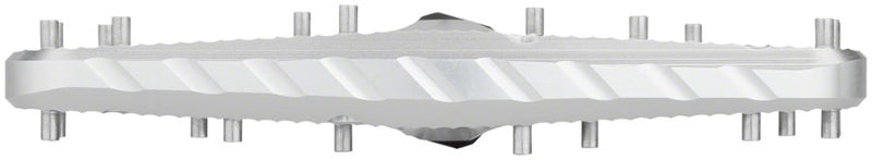 Load image into Gallery viewer, Wolf Tooth Components Ripsaw Platform Pedal - Raw Silver
