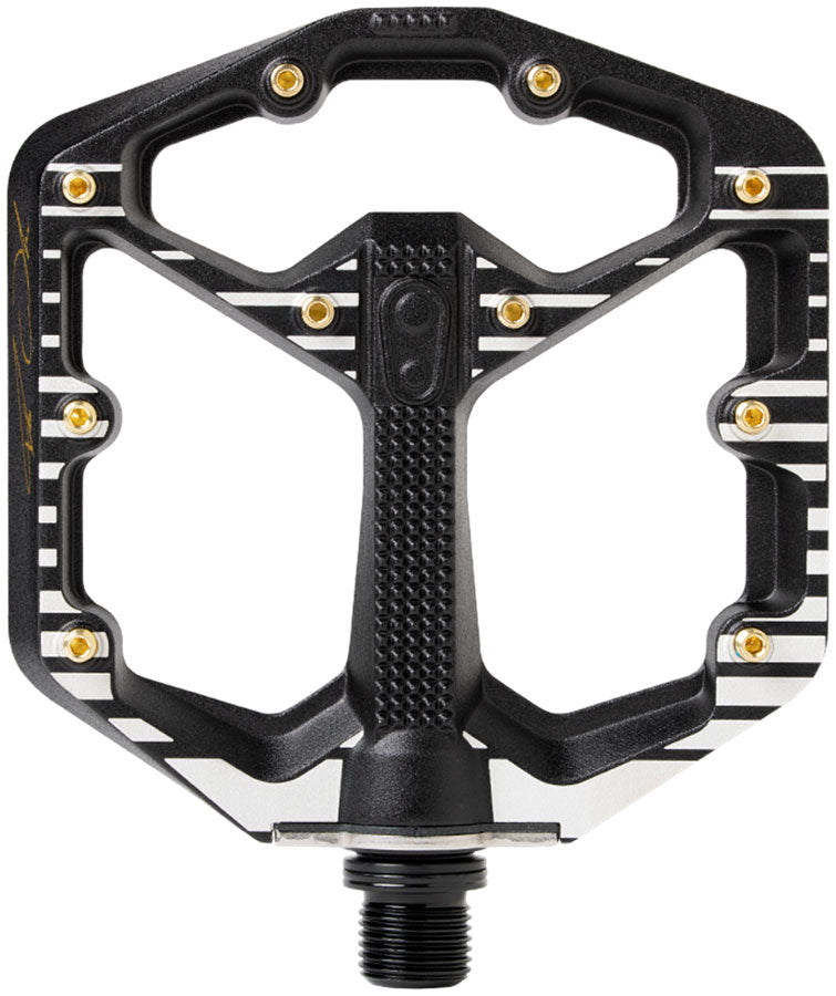 Load image into Gallery viewer, Crankbrothers Stamp 7 Fabio Wibmer Signature Edition Pedals - Platform, Aluminum, 9/16&quot;, Black, Small
