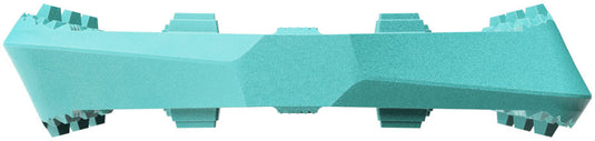 Crankbrothers Stamp 0 Large Platform Pedals, Turquoise