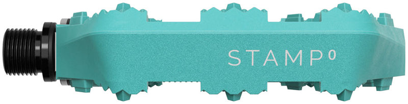Load image into Gallery viewer, Crankbrothers Stamp 0 Small Platform Pedals, Turquoise
