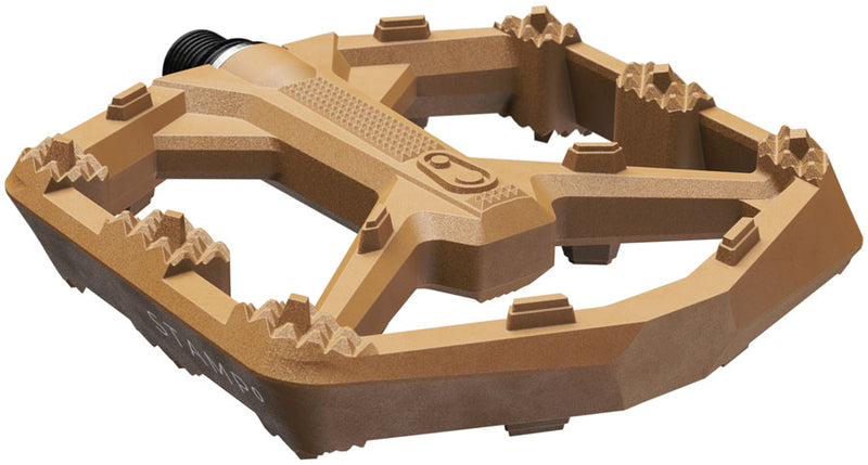 Load image into Gallery viewer, Crankbrothers Stamp 0 Large Platform Pedals, Brown
