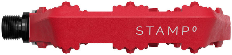 Load image into Gallery viewer, Crankbrothers Stamp 0 Large Platform Pedals, Red
