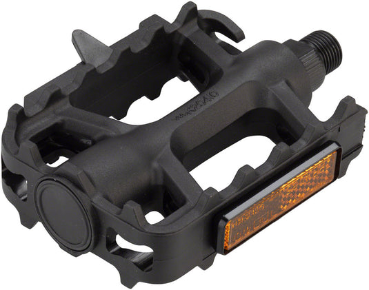 Dimension Mountain Basic Heavy-Duty Pedals - Platform, Plastic, 1/2