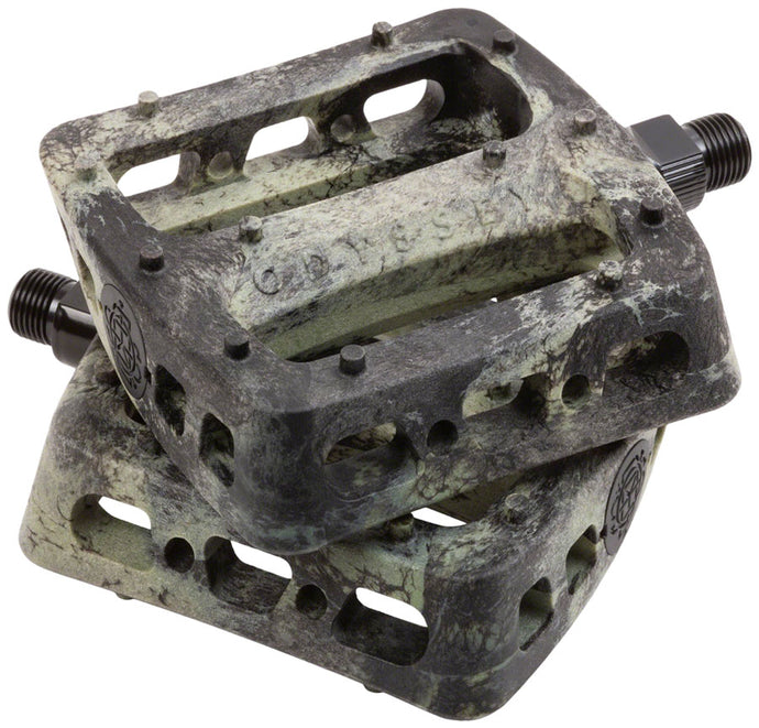 Odyssey Twisted Pro PC Pedals - Platform, Composite/Plastic, 9/16