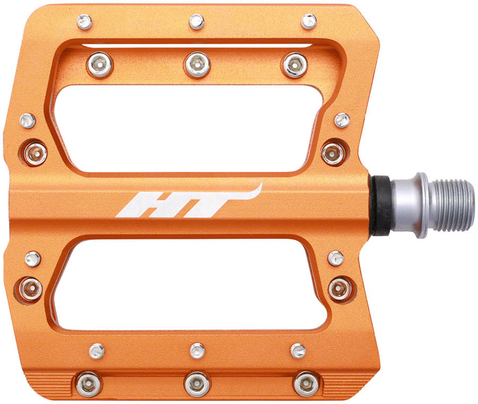 HT Components AN14A Pedals - Platform, Aluminum, 9/16