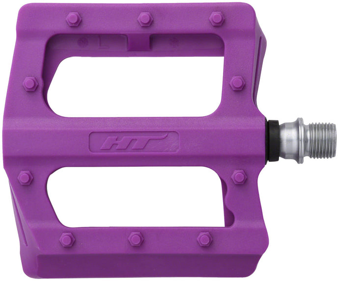 HT Components PA12 Pedals - Platform, Composite, 9/16