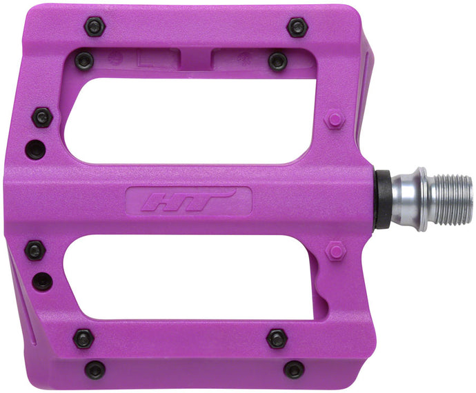 HT Components PA12A Pedals - Platform, Composite, 9/16