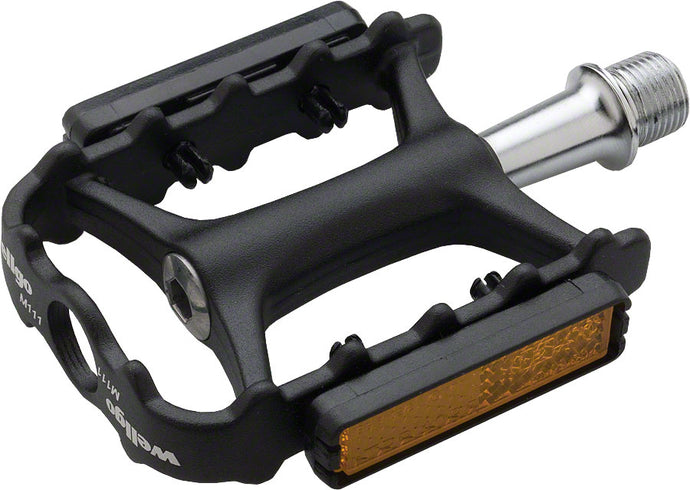 Wellgo M111 Pedals - Platform, Aluminum, 9/16