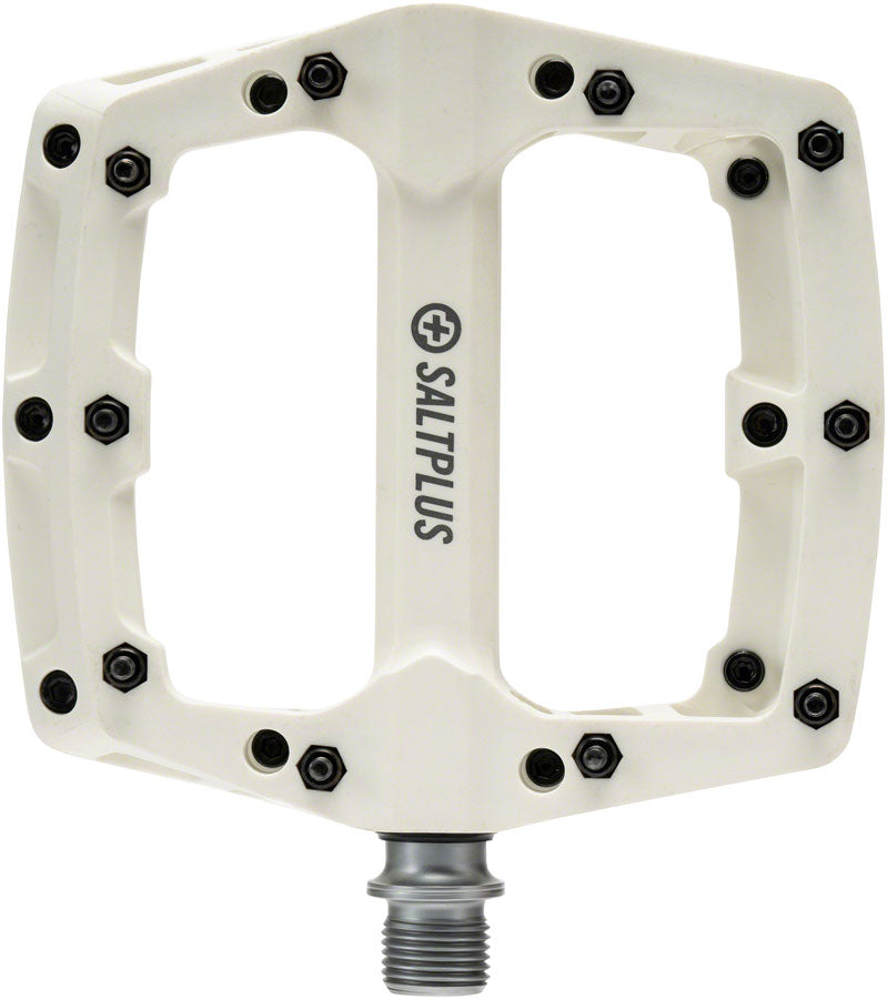 Load image into Gallery viewer, Salt Plus HQ PC Pedal - Platform, Composite, 9/16&quot;, White
