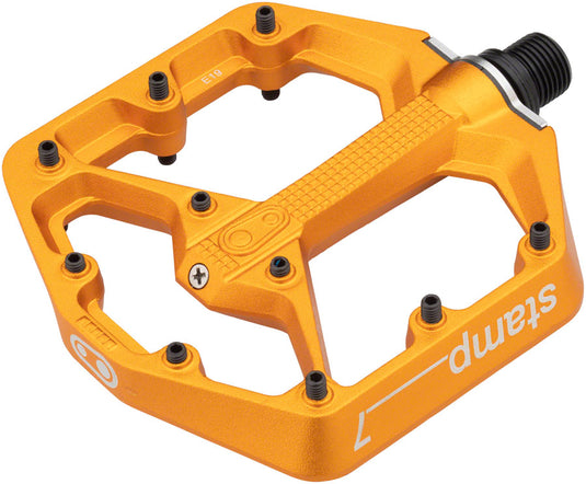 Crank Brothers Stamp 7 Small Platform Pedals, Orange