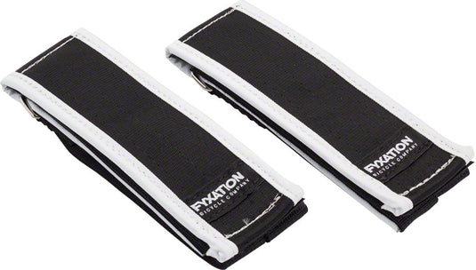 Fyxation Gates pedal strap set, white