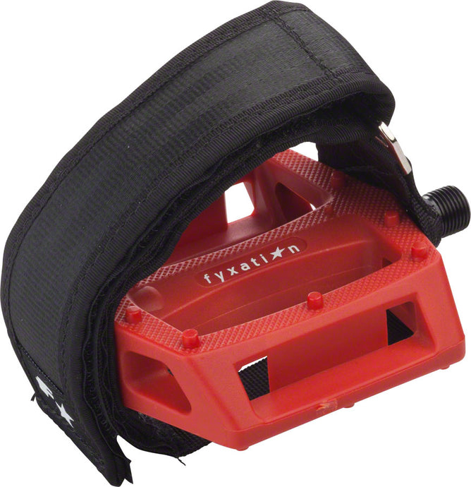 Fyxation Gates Pedal and Strap Kit - Platform, Nylon, 9/16