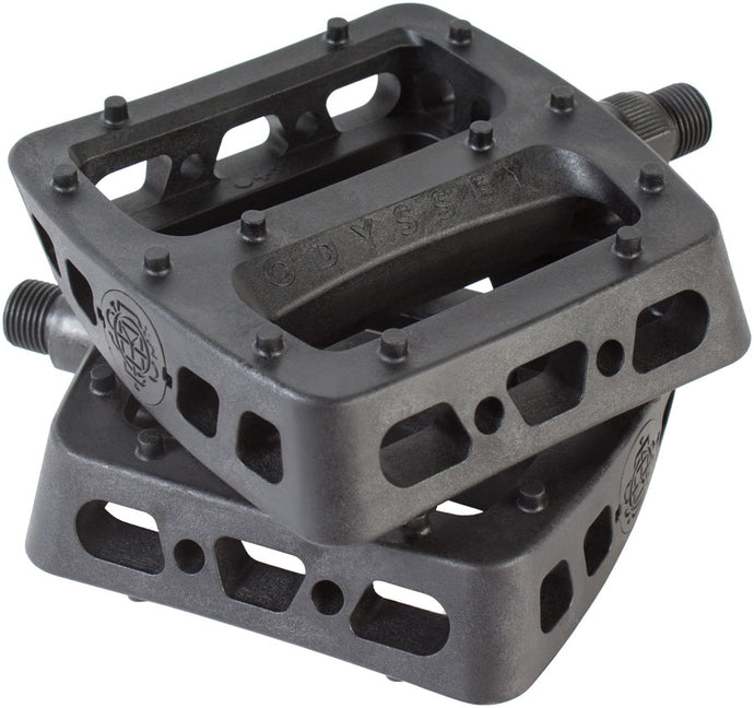 Odyssey Twisted Pro PC Pedals - Platform, Composite/Plastic, 9/16