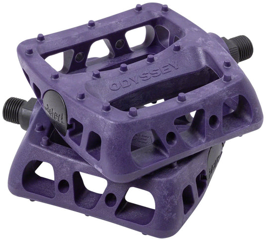 Odyssey Twisted PC Pedals - Platform, Composite/Plastic, 9/16