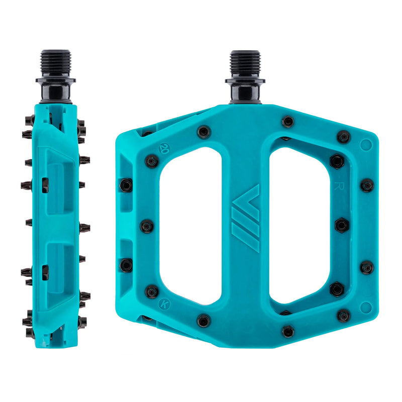 Load image into Gallery viewer, DMR V-11 Pedals, 9/16" - Turquoise
