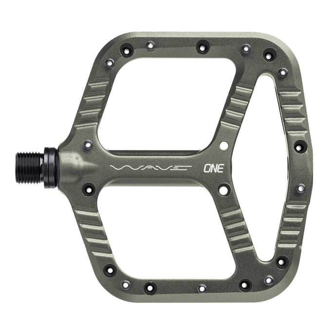 OneUp Components Wave Platform Pedals, Gray
