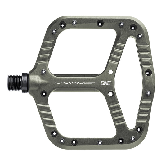 OneUp Components Wave Platform Pedals, Gray
