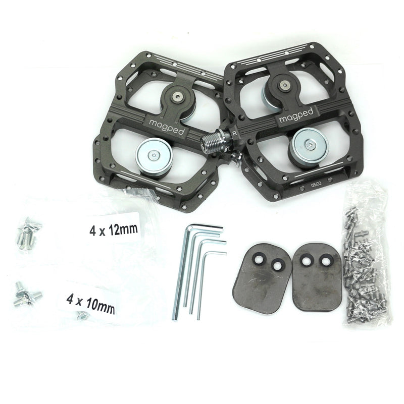 Load image into Gallery viewer, Magped Enduro-2 Magnetic Pedal, 150n, Black
