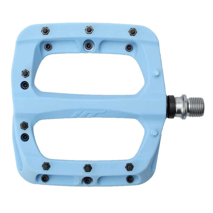 HT Pedals PA03A platform pedals, CrMo - Sky Blue