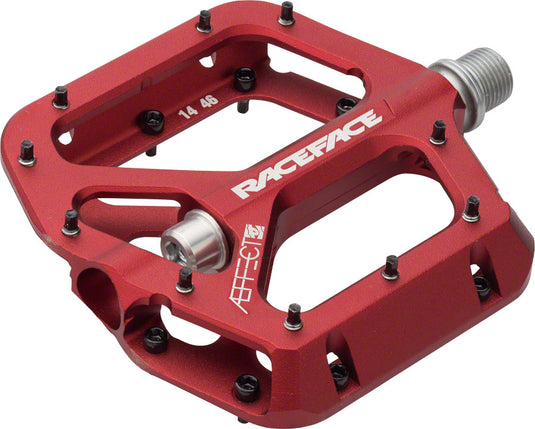 Race Face Aeffect Platform Pedals 9/16 Red