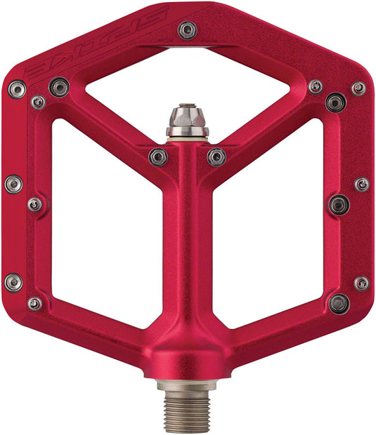 Spank Spike Pedals, Red