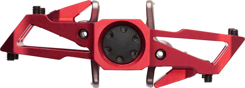 Load image into Gallery viewer, Time SPECIALE 12 Pedals - Dual Sided Clipless with Platform, Aluminum, 9/16&quot;, Red
