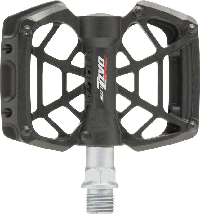 Tioga DAZZ Lite Pedals - Platform, Plastic, 9/16
