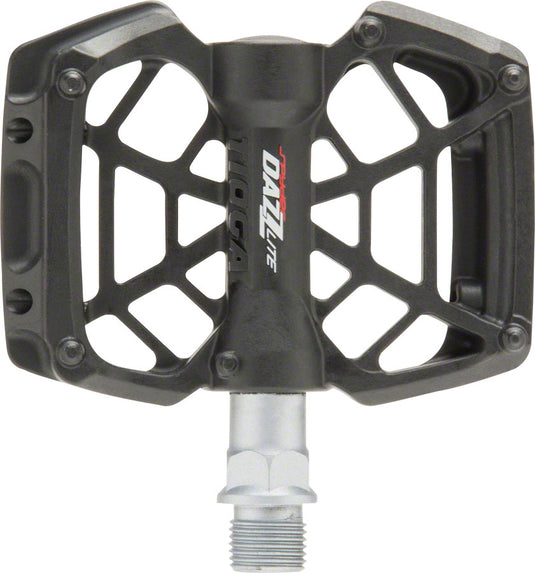 Tioga DAZZ Lite Pedals - Platform, Plastic, 9/16