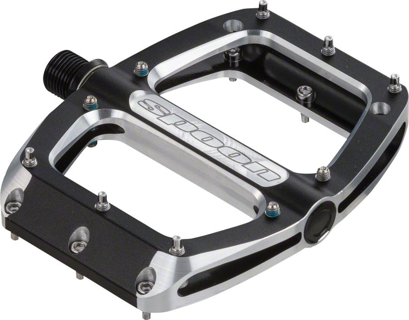 Load image into Gallery viewer, Spank Spoon Small (90mm) Pedals Black
