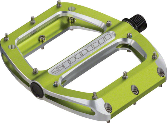 Spank Spoon Medium (100mm) Pedals Green