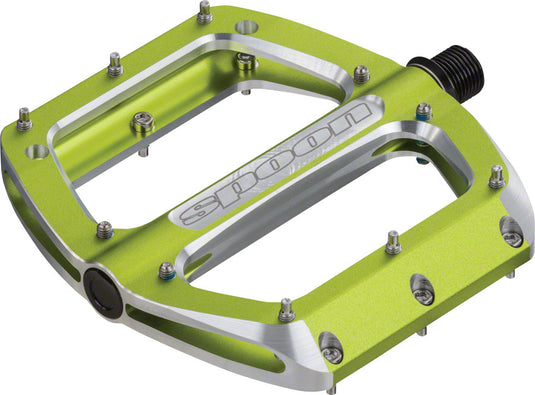 Spank Spoon Large (110mm) Pedals Green