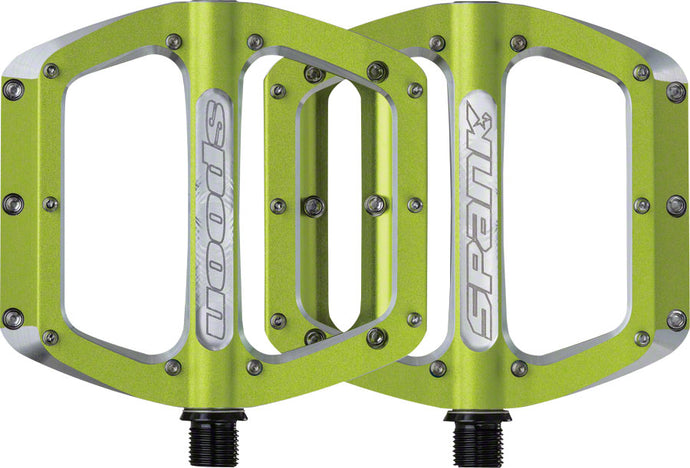 Spank Spoon Large (110mm) Pedals Green