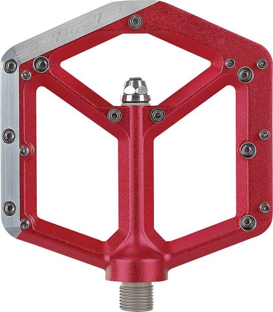 Spank Spike Flat DH Pedal Red