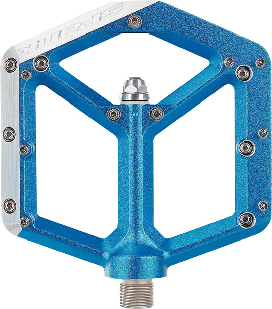 Spank Spike Flat DH Pedal Blue