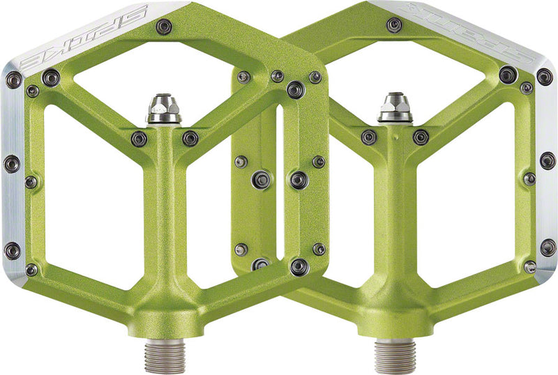 Load image into Gallery viewer, Spank Spike Flat DH Pedal Green
