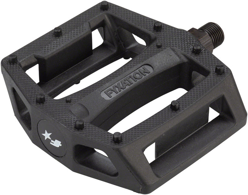 Load image into Gallery viewer, Fyxation Gates nylon platform pedals, blk - six pack
