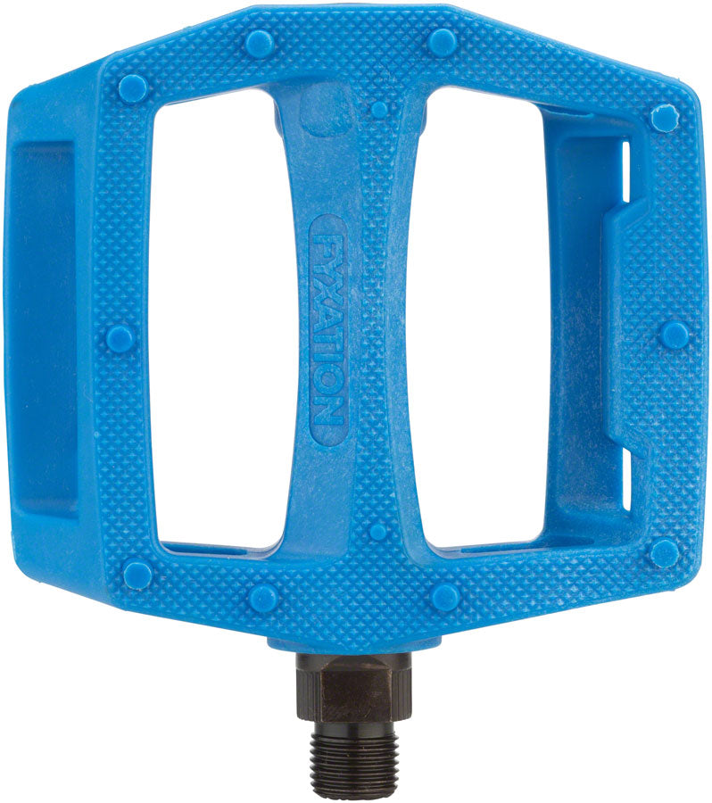 Load image into Gallery viewer, Fyxation Gates nylon platform pedals, blue
