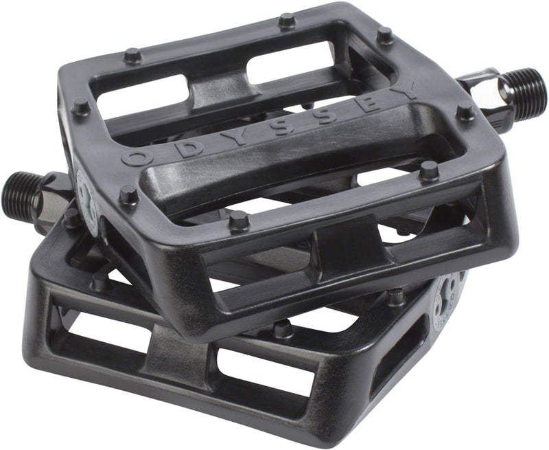 Load image into Gallery viewer, Odyssey Grandstand V2 PC Pedals - Platform, Composite/Plastic, 9/16&quot;, Black
