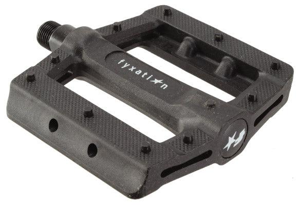 Fyxation Gates slim nylon platform pedals, black