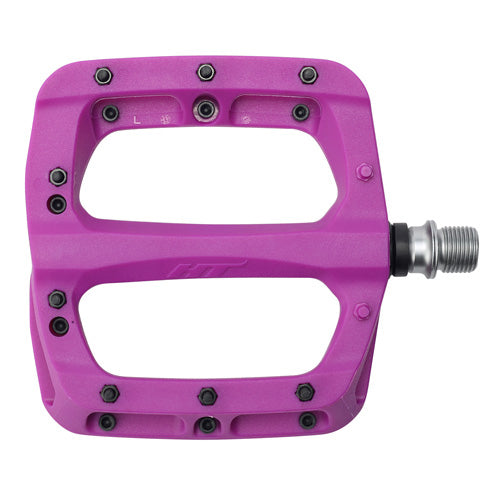 HT Pedals PA03A platform pedals, CrMo - purple