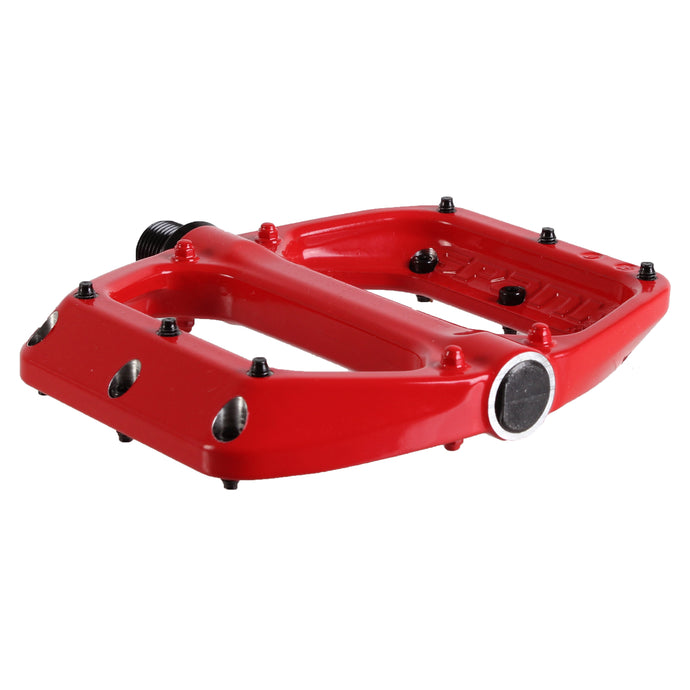 Spank Spoon DC Platform Pedals - Red